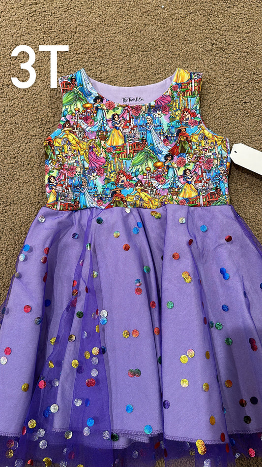 READY TO SHIP SALE | Purple Princesses 3T