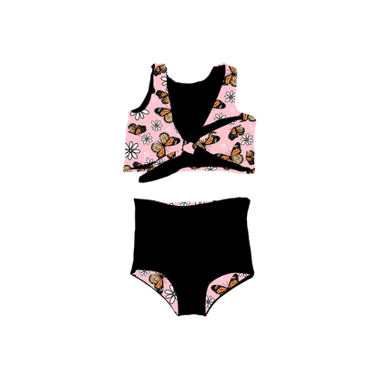 Butterfly | PRE ORDER | 2 Piece Reversible Swimsuit | 10 Week Turn Around Time.