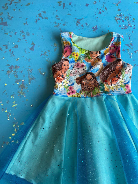 Moana Princess Dress | thetwirlco