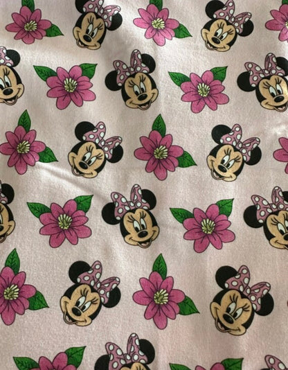 Pink Floral Minnie | Made to Order